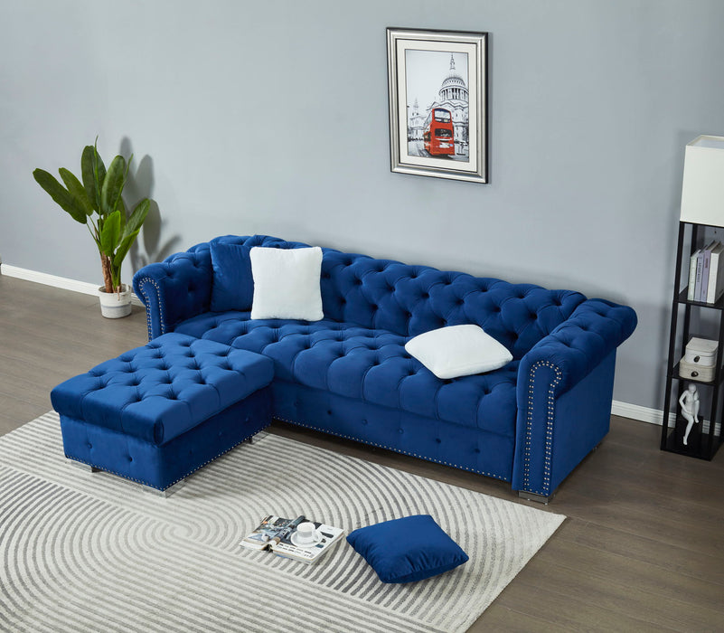 4 Seater Oversized L Shaped Reversible Sectional Sofa