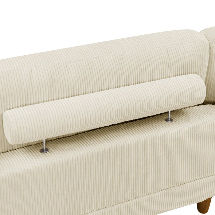 Modern Modular Sectional With Adjustable Back Support