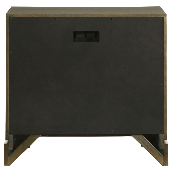 Sundance - 2 Drawer Nightstand - Dark Brown