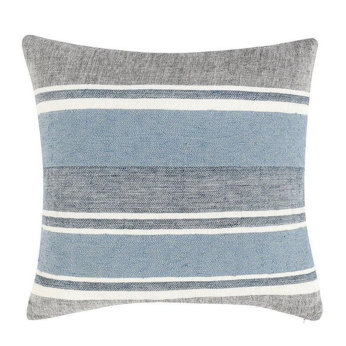 Lima - ST Pillow - Capri Blue / Dark Gray
