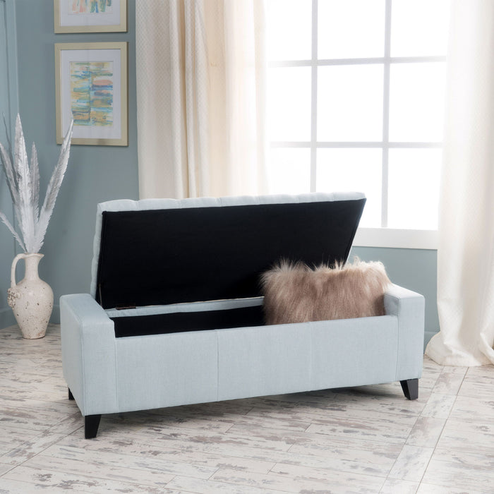 Guernsey - Ottoman Storage With Tufted Top