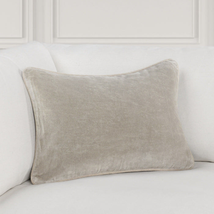 Heirloom Velvet - SLD Pillow - Silver