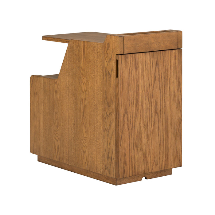 Sidekick - Smart Side Table - Light Brown