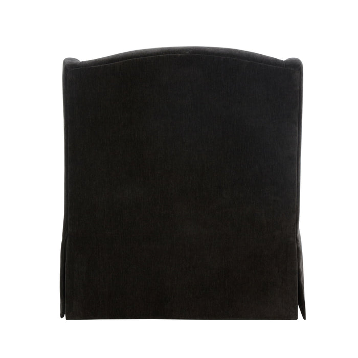 Luisa - Skirted Swivel Accent Chair