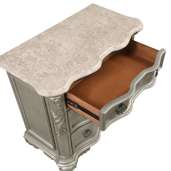 Bella - Nightstand - Champagne