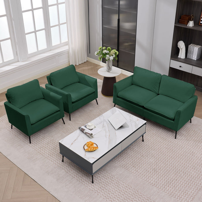 Upholstered Sofa Loveseat For Living Room