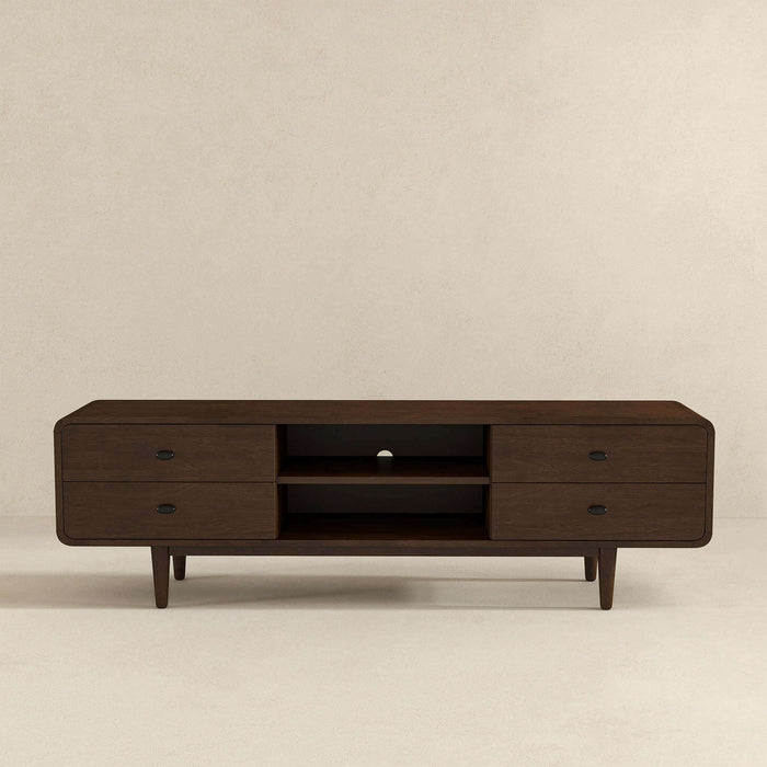 Alexa - TV Stand - Dark Brown / Wood
