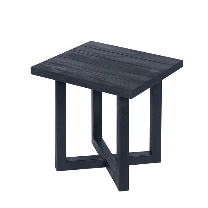 Ella - Square Side Table With Cross Stretcher Base