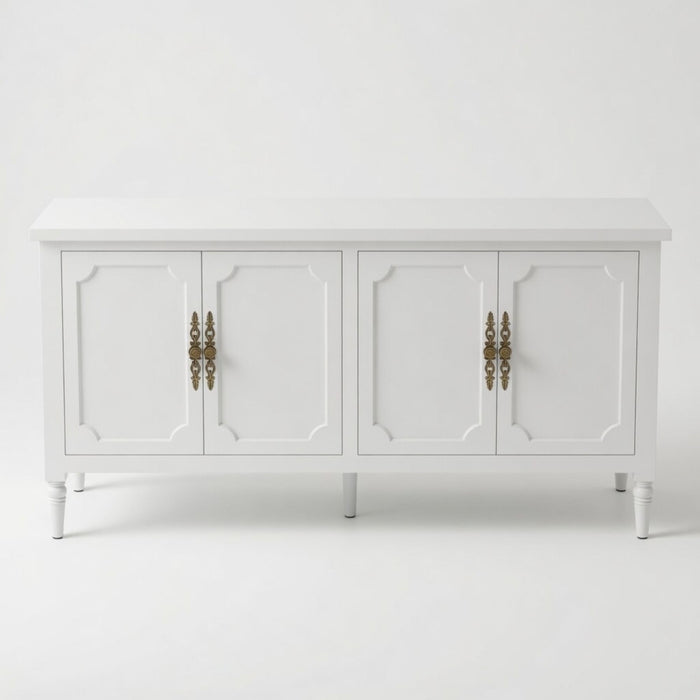 Vintage Buffet Cabinet With Adjustable Shelves