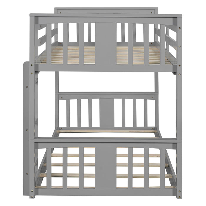 Solid Construction Bunk Bed & Ladder