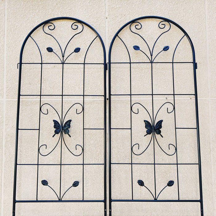 Garden Metal Trellis Rustproof Trellis For Climbing Plants Outdoor Flower Support