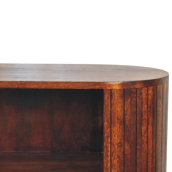 Cortez - Open Cabinet - Brown