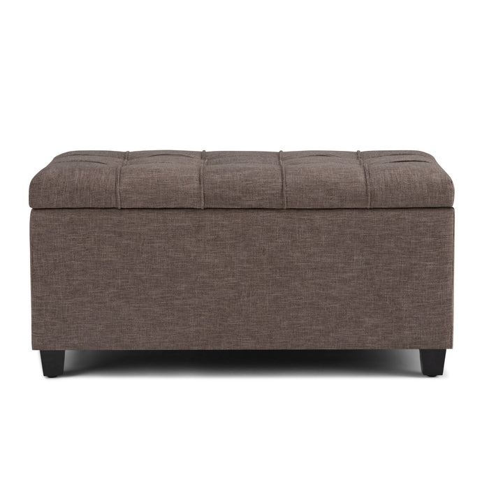 Sienna - Upholstered Storage Ottoman Bench