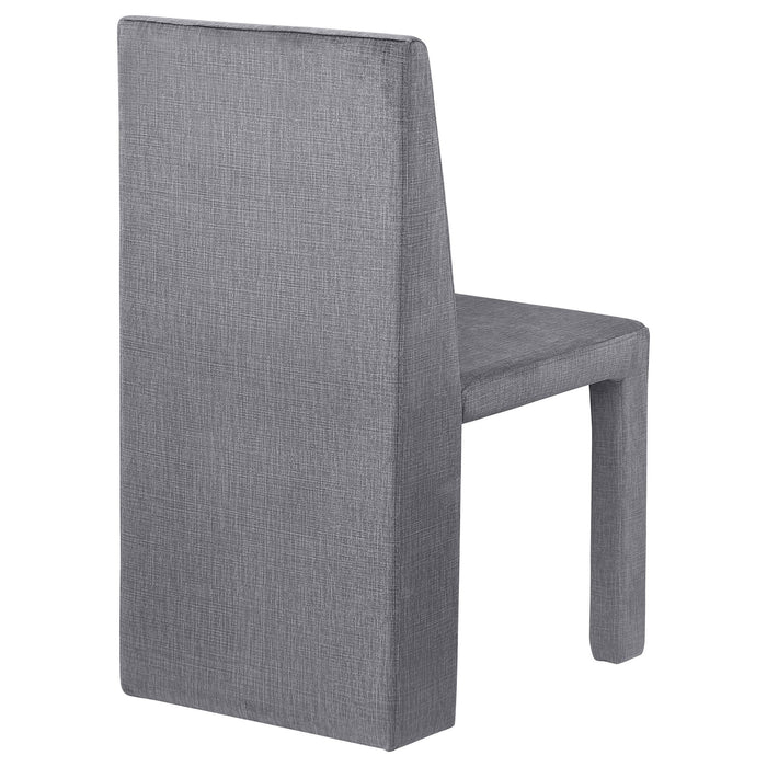 Santa Cruz - Upholstered Dining Side Chair (Set of 2) - Gray