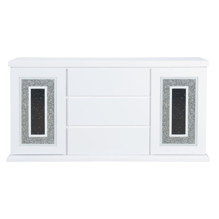 Ariya - Buffet With Clear Glass Inlay