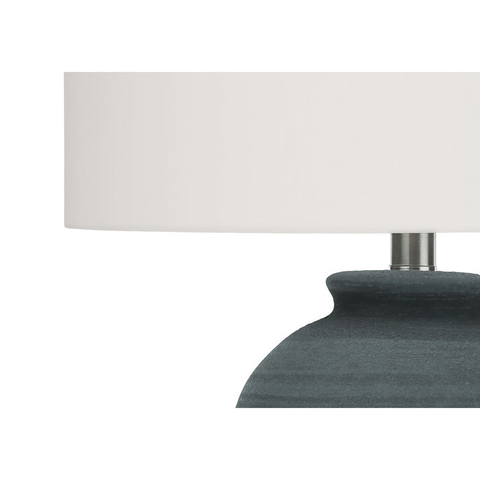 Lighting, Table Lamp, Ceramic, Contemporary - Blue