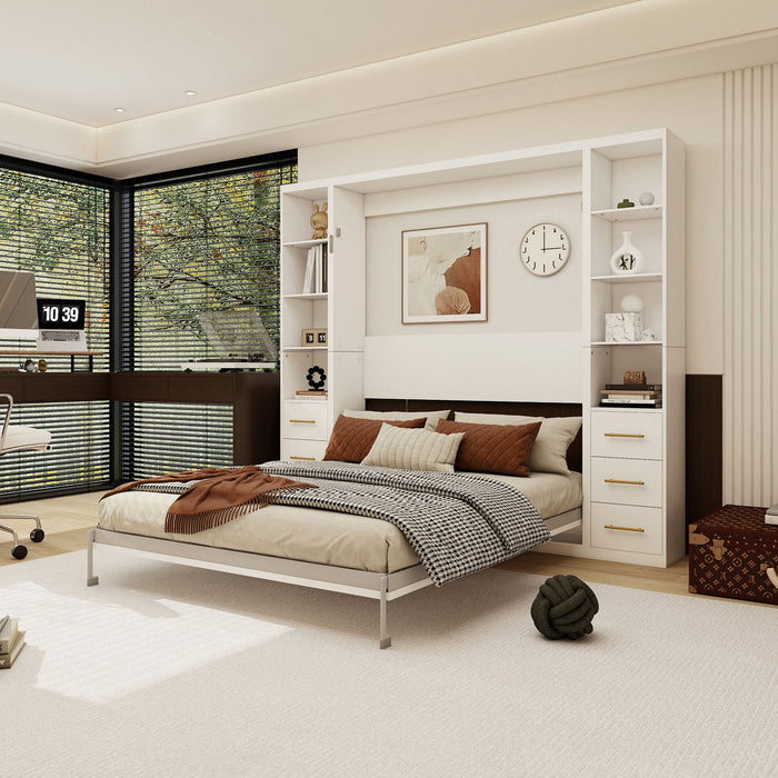 Multifunctional Vertical Murphy Wall Bed