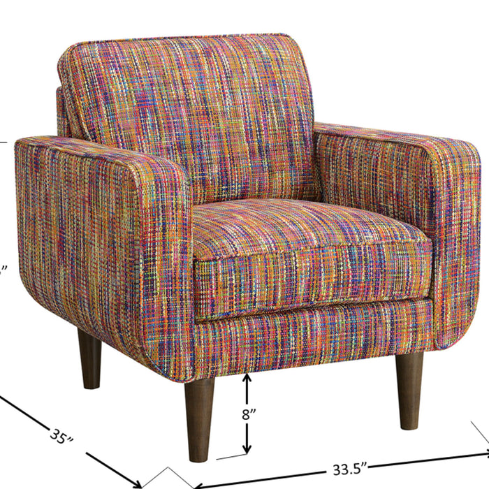 Jax - Accent Chair - Festive Multicolor