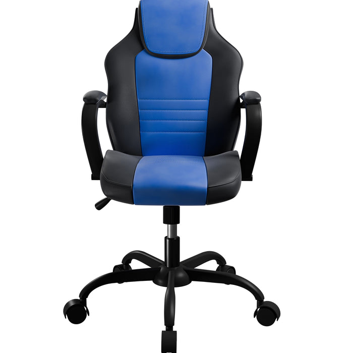 Gaming And Office Chair With Padded Arms, Adjustable Height