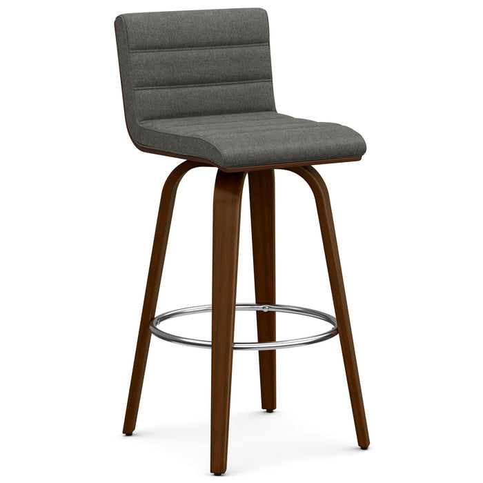 Roland - Upholstered Swivel Counter Height Stool
