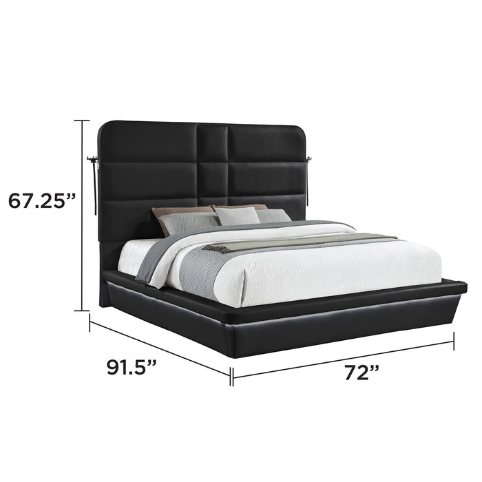 Futura - Upholstered Bed With Tall Headboard