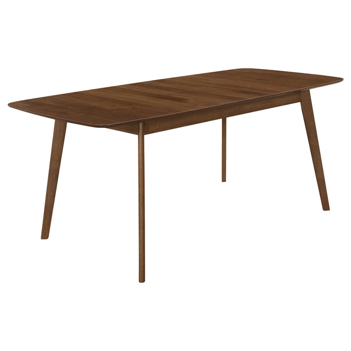 Carson Carrington - Extension Leaf Dining Table - Walnut