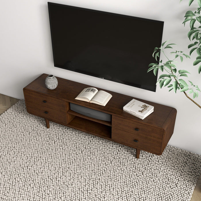 Alexa - TV Stand - Dark Brown / Wood