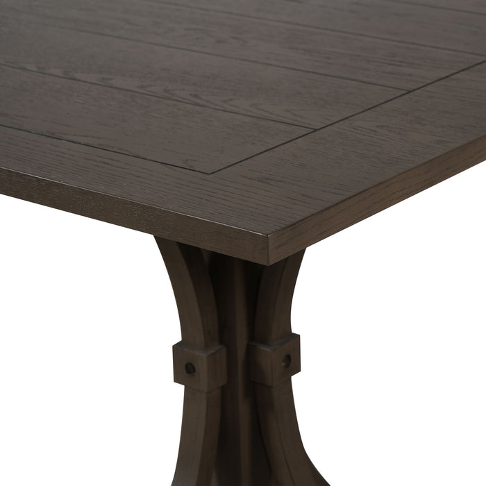 Dining Table With Trestle Base