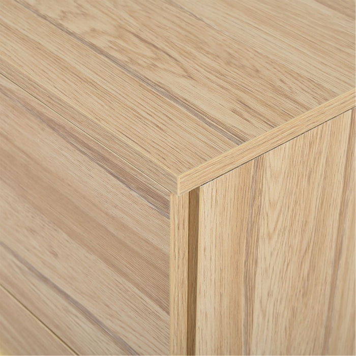 Modern Drawer Dresser For Bedroom, Ample Storage Wide Chest Of Drawers