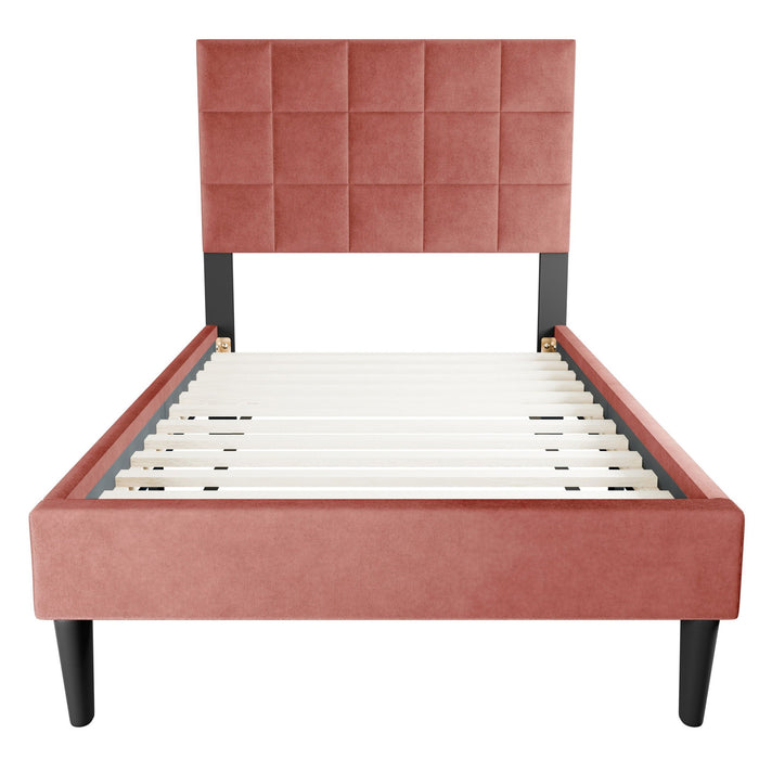Modern Bed With Adjustable Headboard