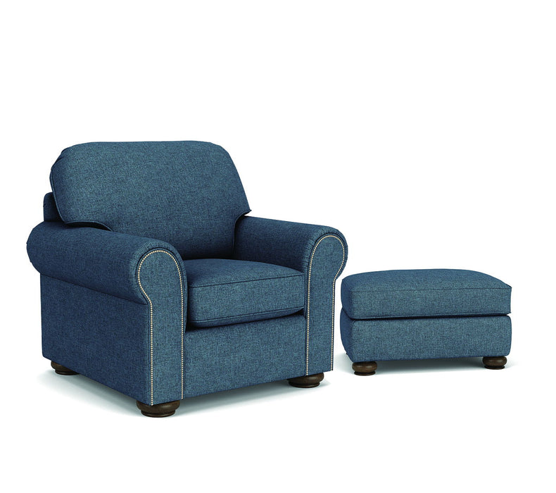 Preston - Fabric Chair With Nailhead Trim