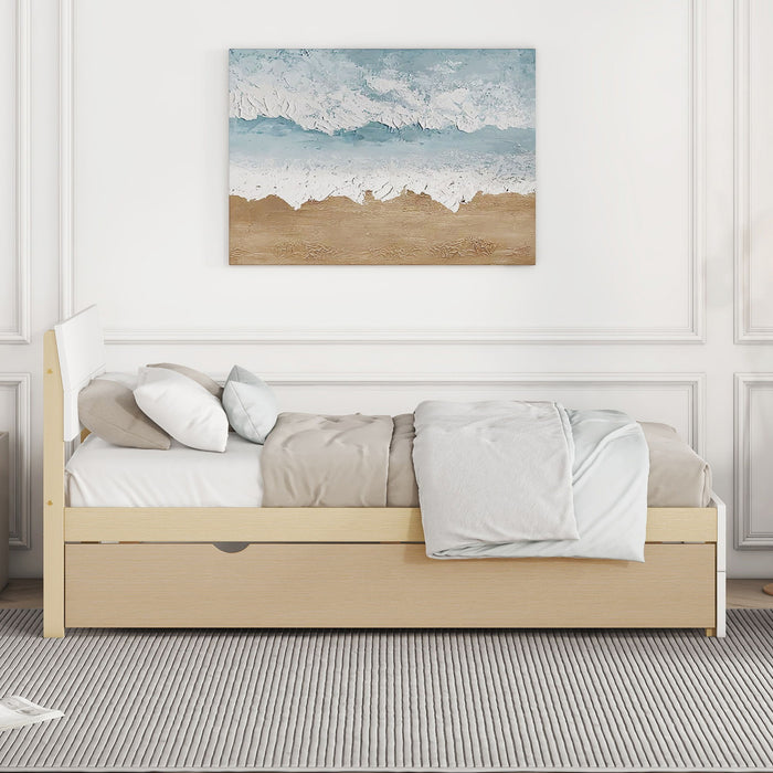 Modern Bed Frame With Headboard And Footboard