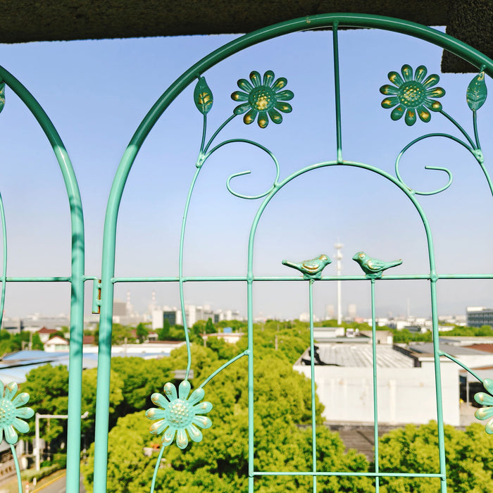 Metal Garden Trellis Rustproof Trellis For Climbing Plant Outdoor Flower Support
