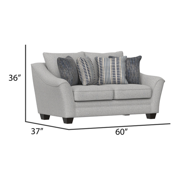 Casey - Loveseat - City Fog