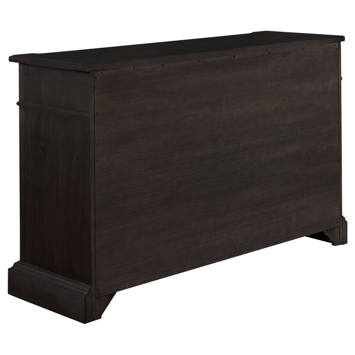 Larchmont - 3 Drawer - Dark Brown