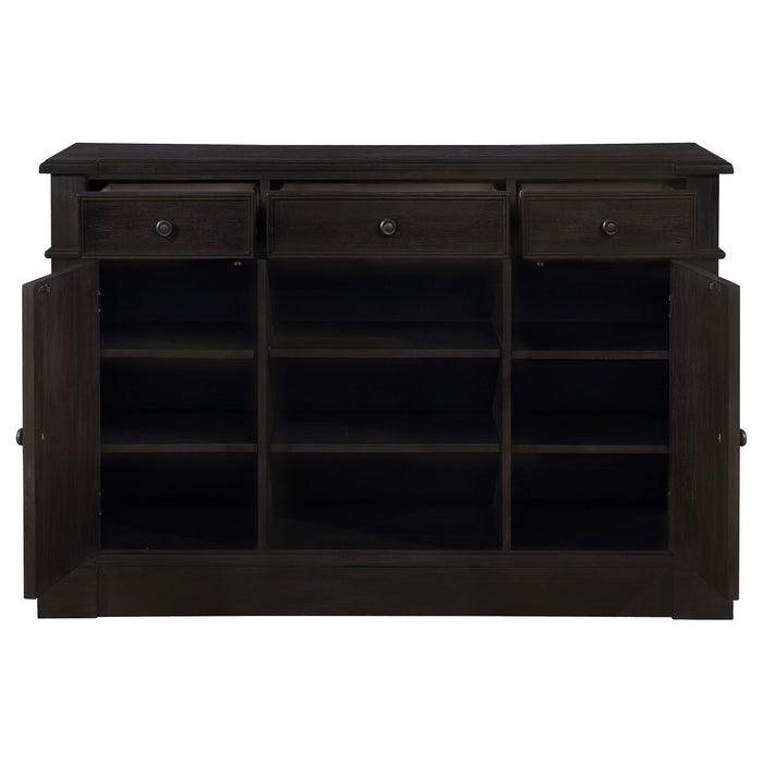 Larchmont - 3 Drawer - Dark Brown