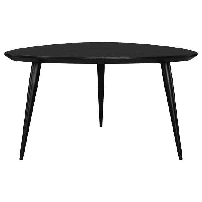 Xander - Triangular Table With Rounded Edges