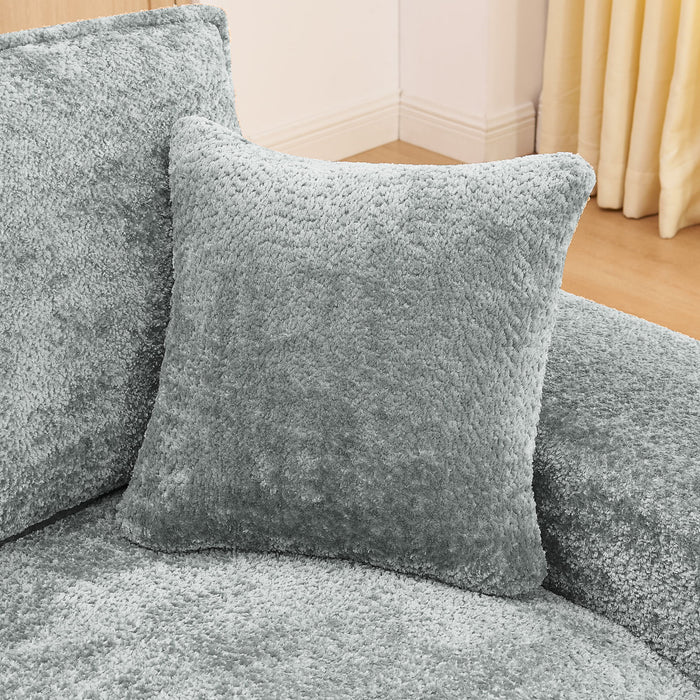 Sectional Sofa With Moveable Ottoman