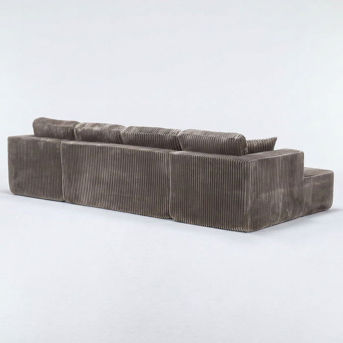 U-Shape Modular Sectional Sofa For Living Room