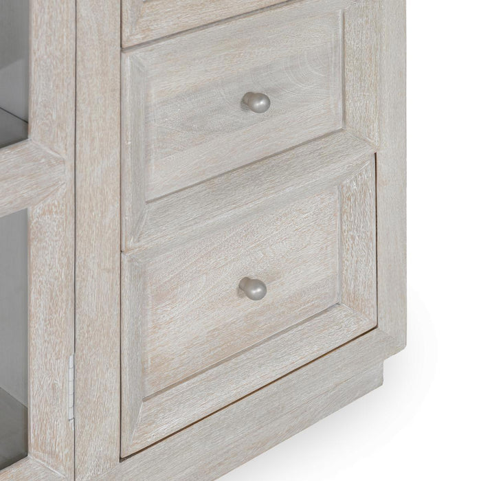 Isha - 3 Drawers 2 Door Cabinet - Creamwood