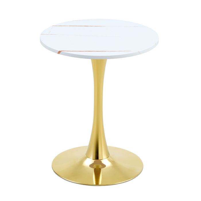 Round Dining Table With Thickened Top For Kitchen