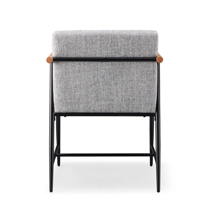 Modern Dining Chair With Iron Frame (Set of 2)