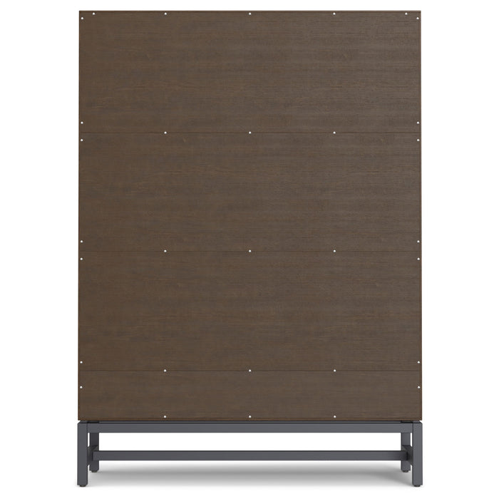 Banting - 9 Cube Bookcase With Drawers - Walnut Brown