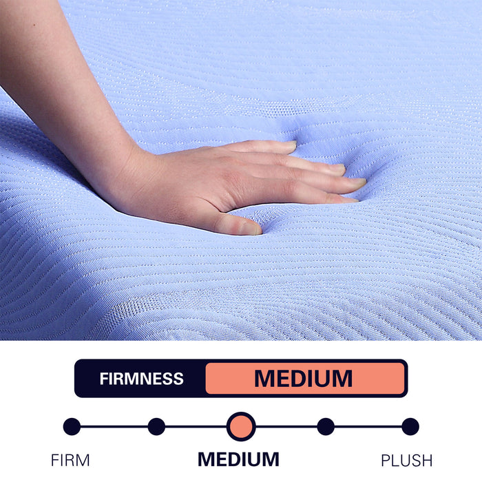 12" Refresh Flex Head Hybrid Cooling GelCare Memory Foam And Coil Mattress