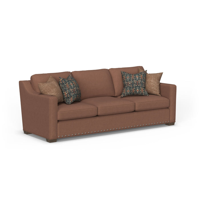 Milo - Fabric Sofa With Nailhead Trim