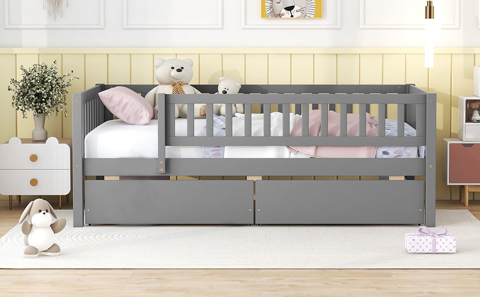 Multifunctional Wooden Daybed Bed