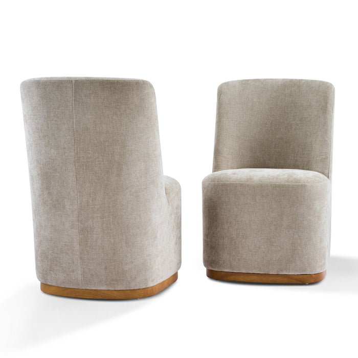 Indoor Upholstered Dining Chair (Set of 2)