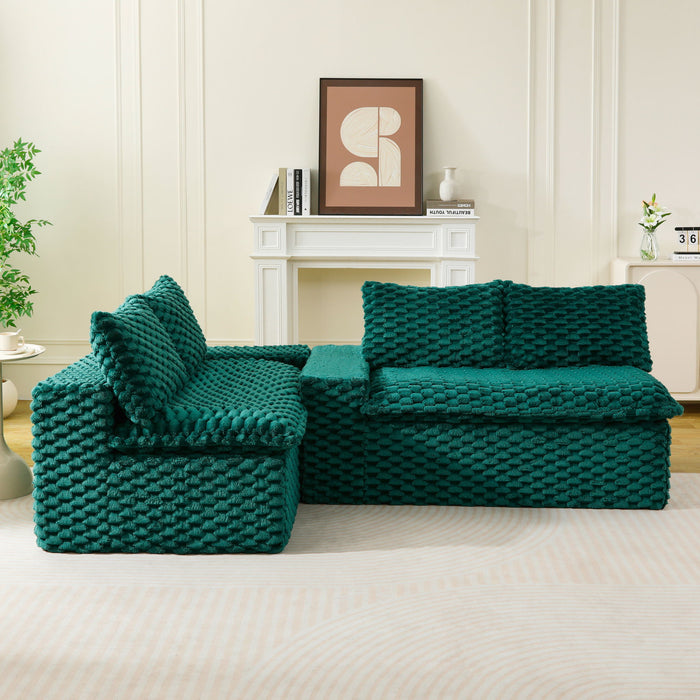 Multifunctional Sofa, Side-By-Side Or Facing Each Other
