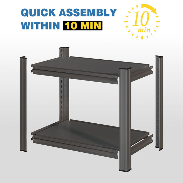 Adjustable Height Storage Shelving Units