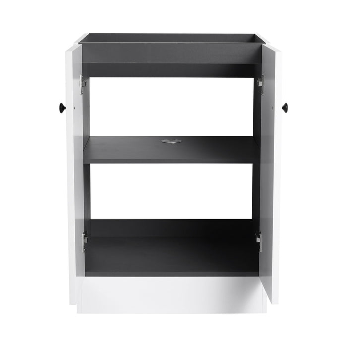 Modern Freestanding Bathroom Vanity With Soft Close Cabinet Doors